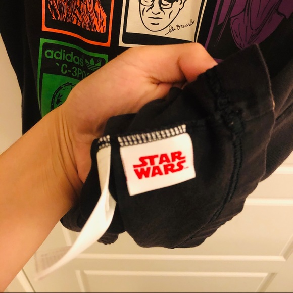 Adidas Star War tee size M Black - Picture 4 of 4